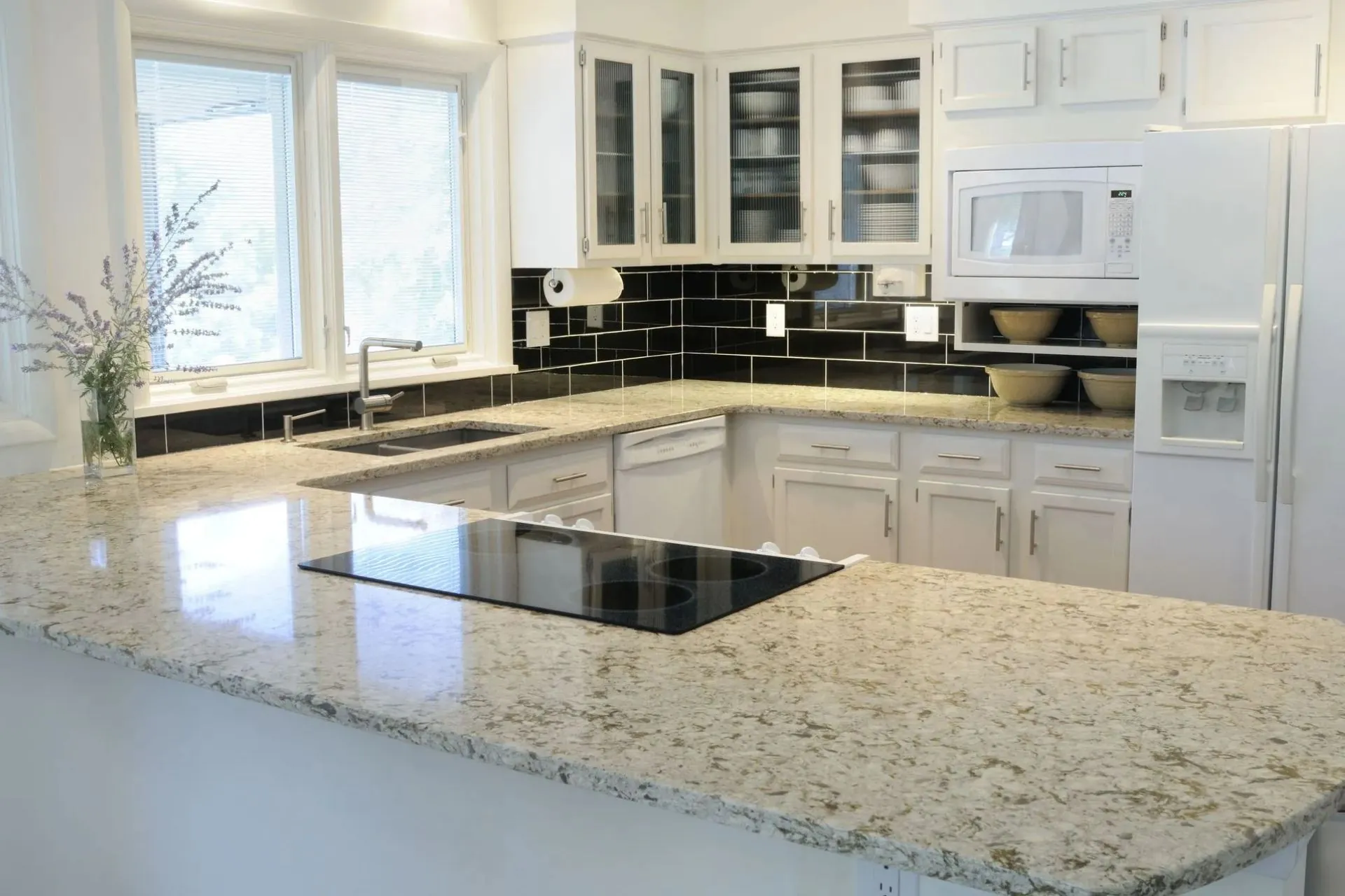 white kitchen design and remodeling services