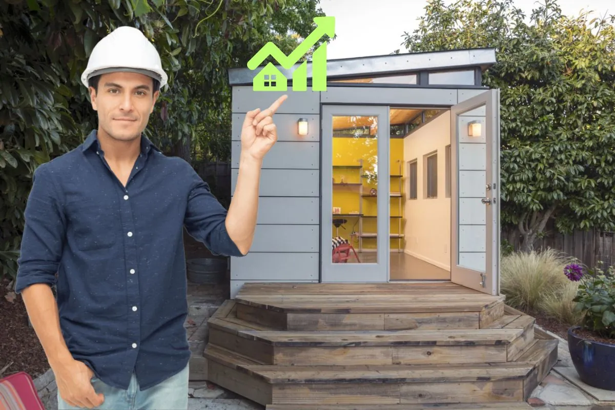 man in a hard hat pointing accessory dwelling units