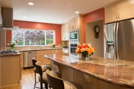 beautifully remodeled kitchen